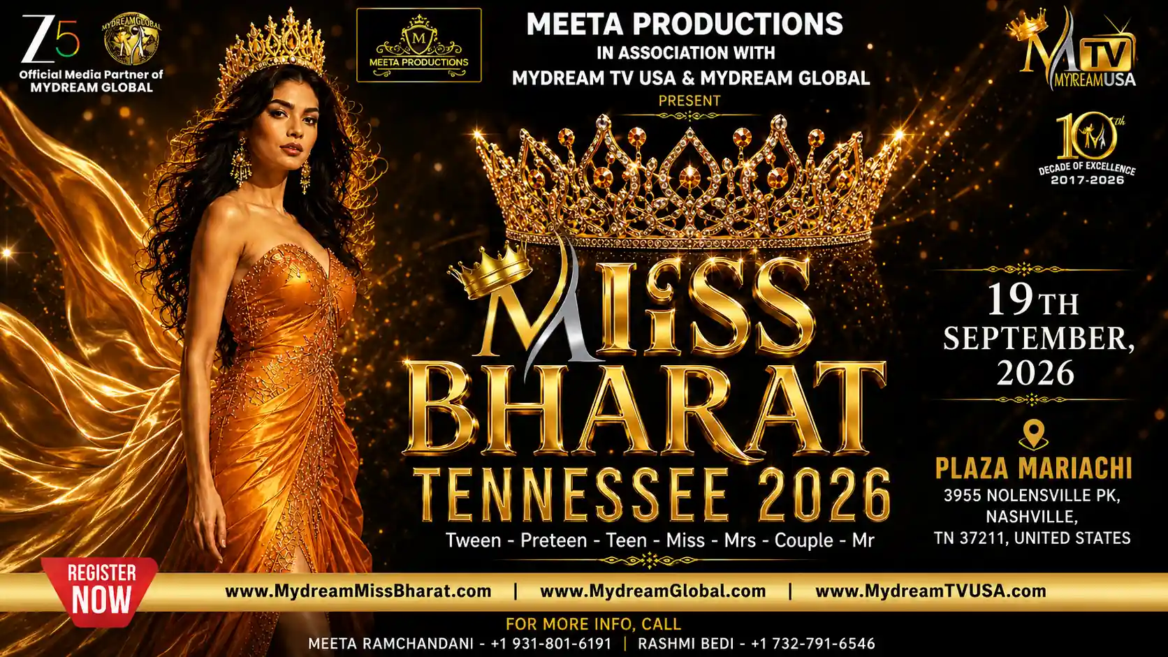 Miss Bharat TN 2026 Image