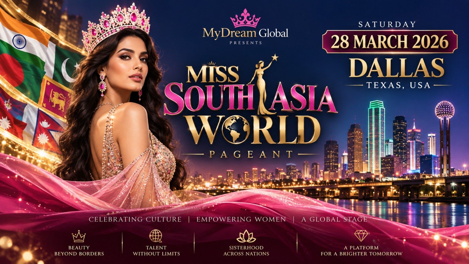 Miss South Asia World 2027 Image